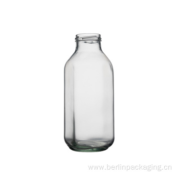 320ml Square Glass Juice Bottle